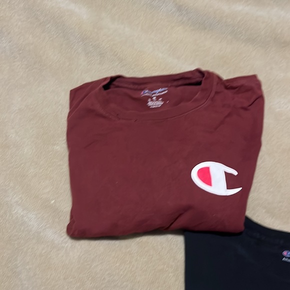 Champion Men’s T-Shirts. Size M. One Short Sleeves and One long Sleeves. - Picture 12 of 14